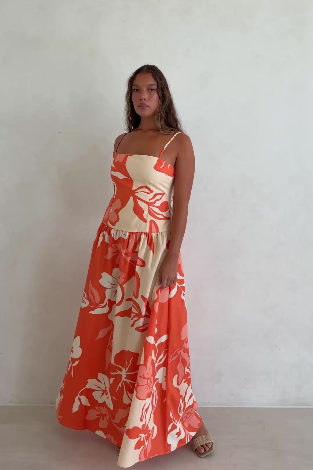 Samia Dress - Sunset Botanica