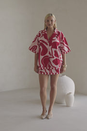 Delphia Top - Darling Floral