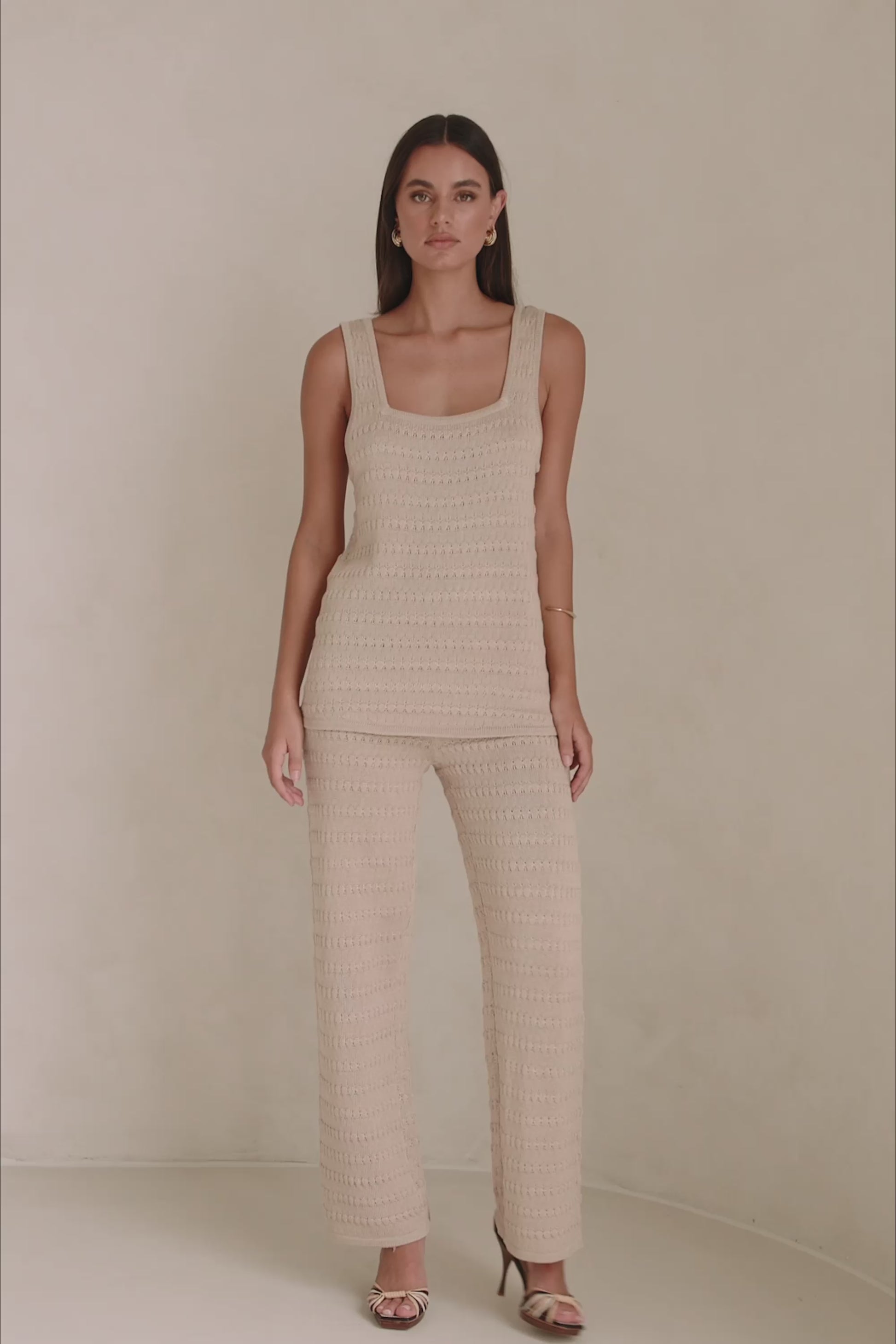 Ari Knit Top - Toffee