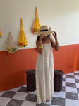 Video, Melena Dress - Beige Flower