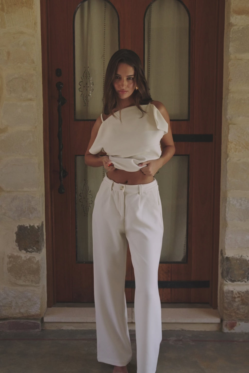 Naomi Pants - Ivory
