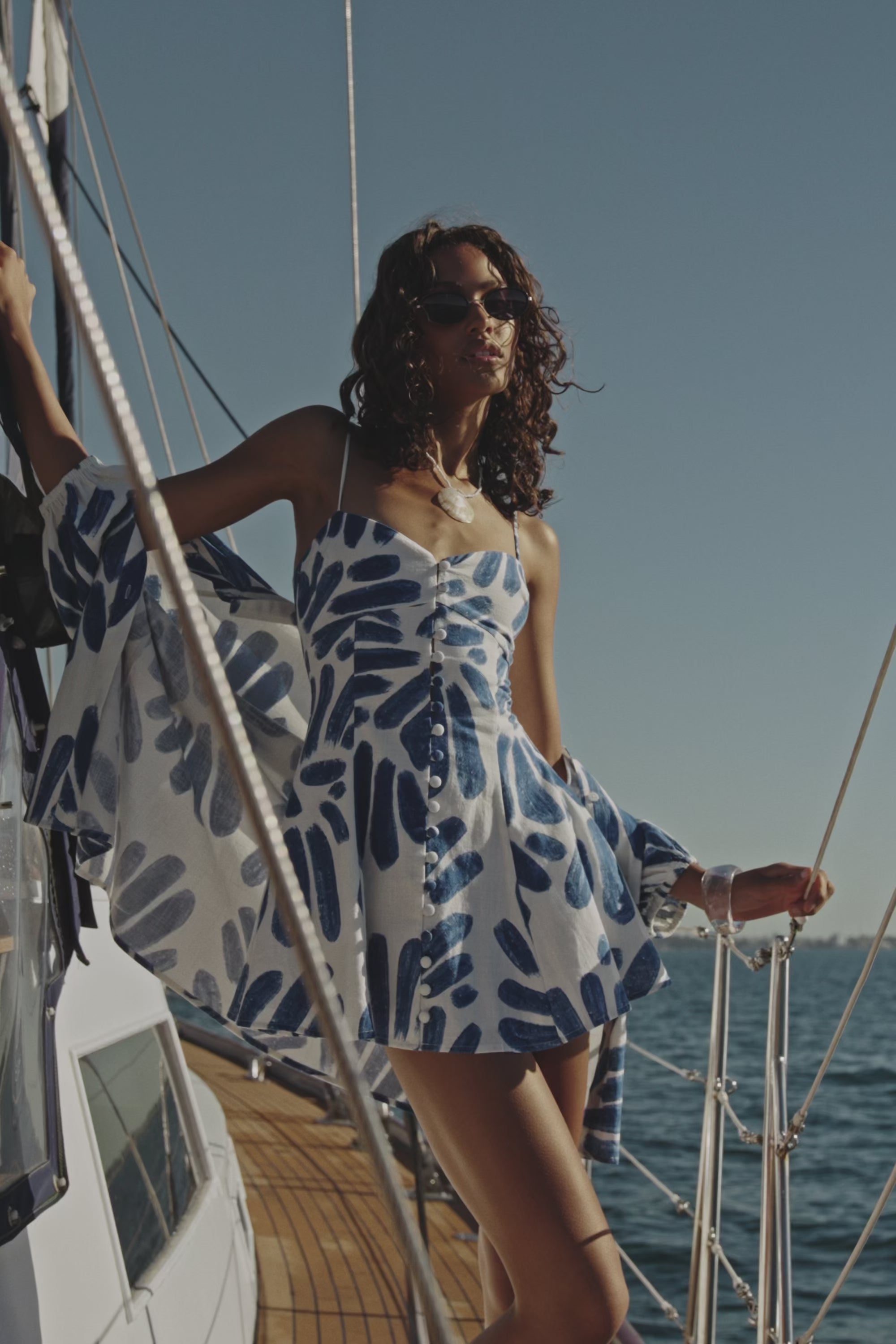 Reese Dress - Brush Petal