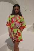 Video, Thessy Top - Lime Floral