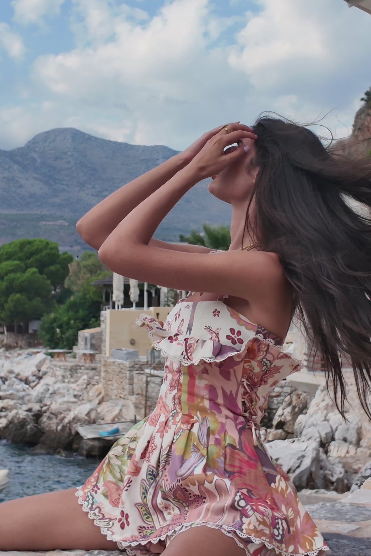 Parmelia Playsuit - Barocca Pink