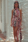 Video, Noela Pleated Playsuit - Mosaica