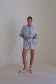 Video, Chantel Knit Top - Blue