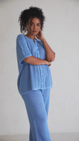 Video, Zayna Top - Blue