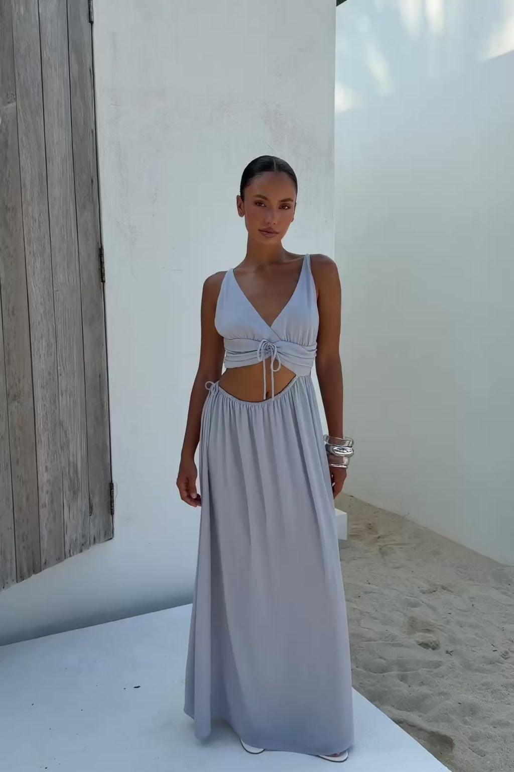 Lazuli Dress - Powder Blue