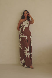 Lessi Dress - Galene Brown