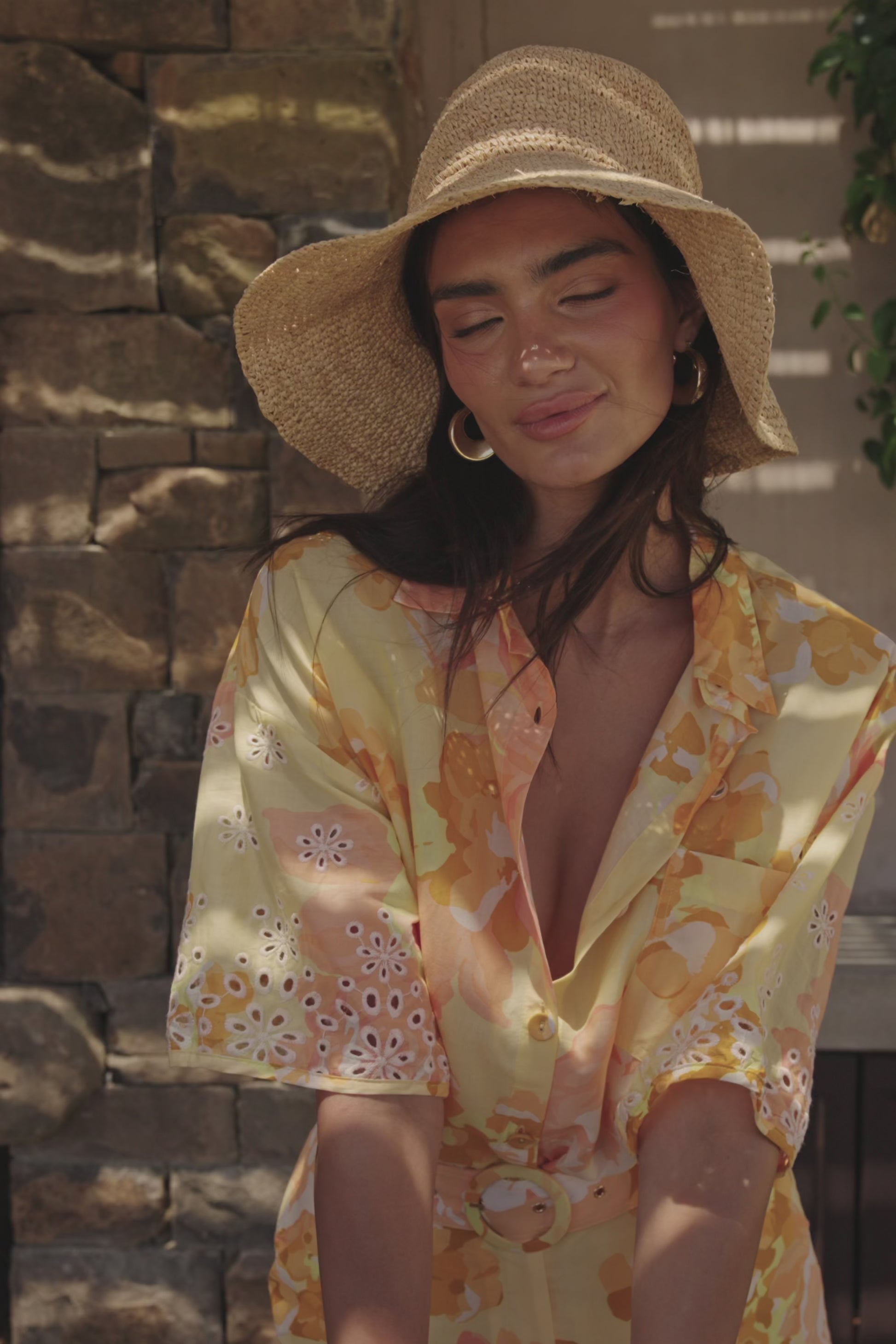 Sicily Top - Breeze Floral