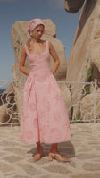 Video, Biarritz Dress - Corallo Rosa