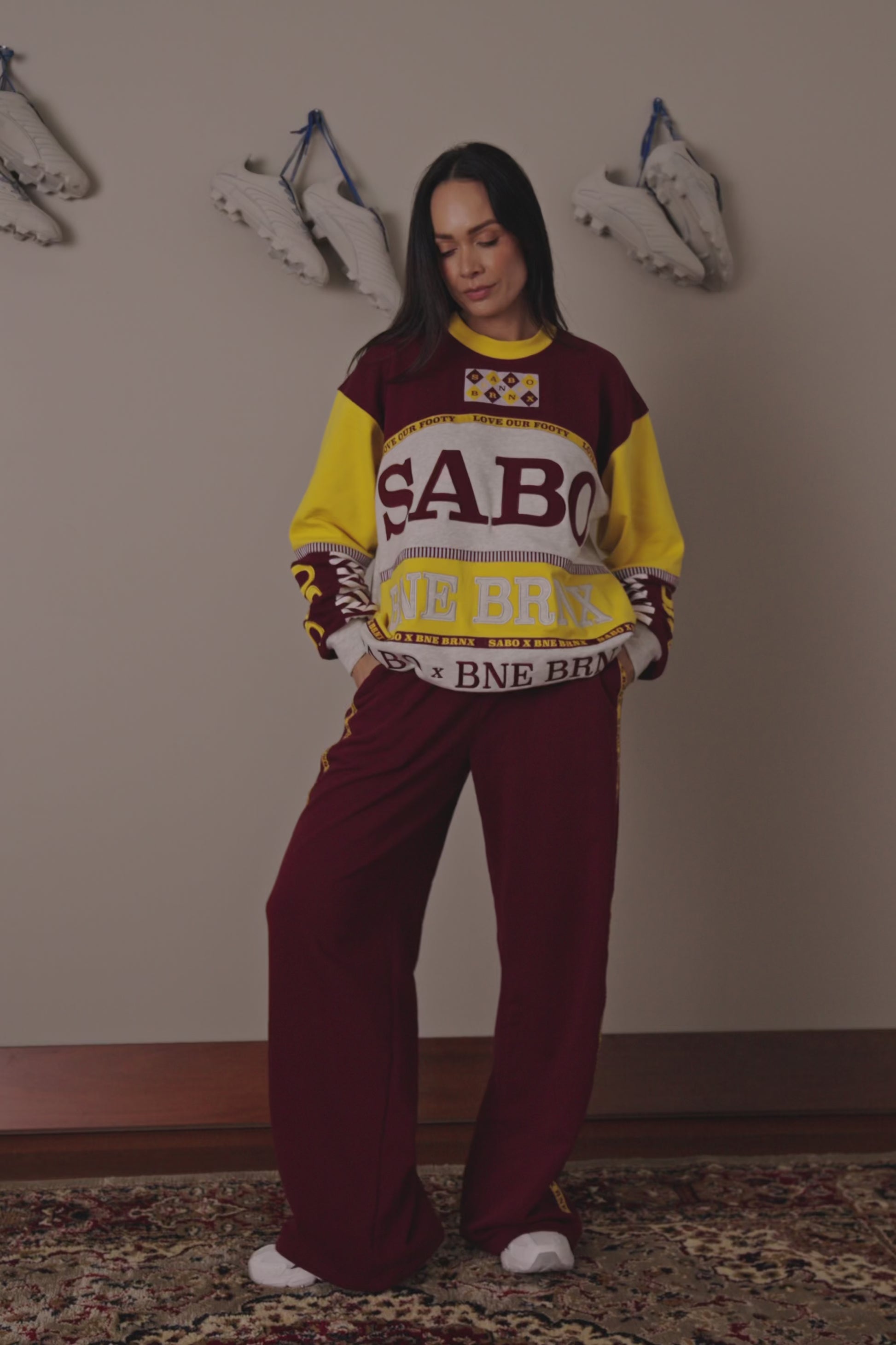 Goal Pants - Maroon SABO x BRNX