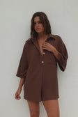Video, Milena Playsuit - Chocolate