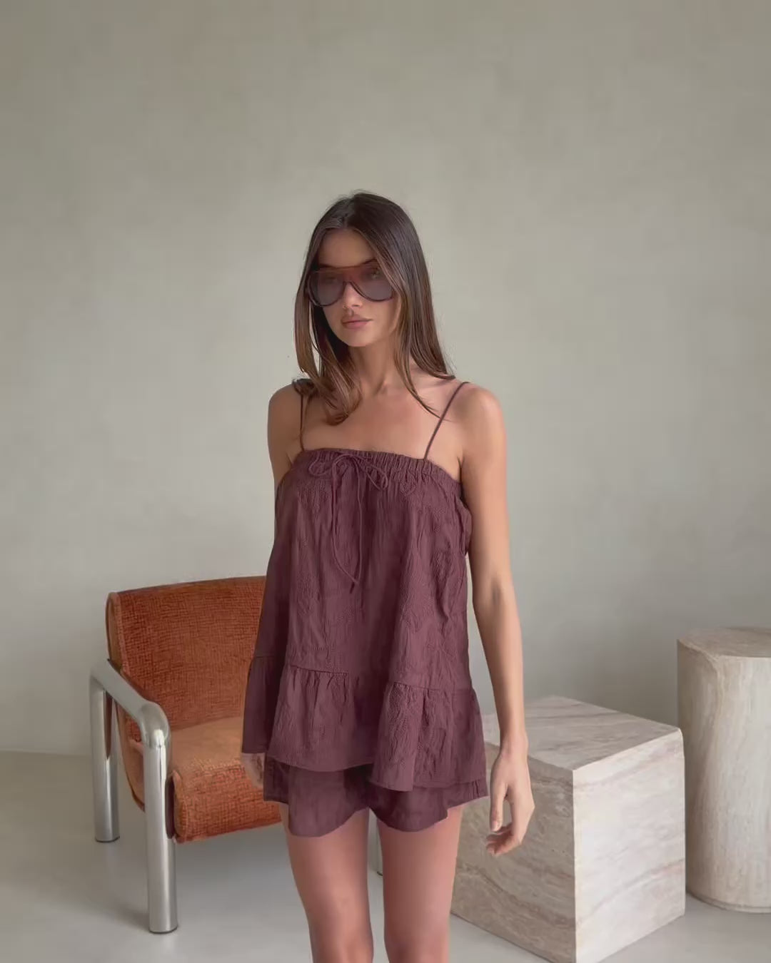 Hazel Top - Chocolate