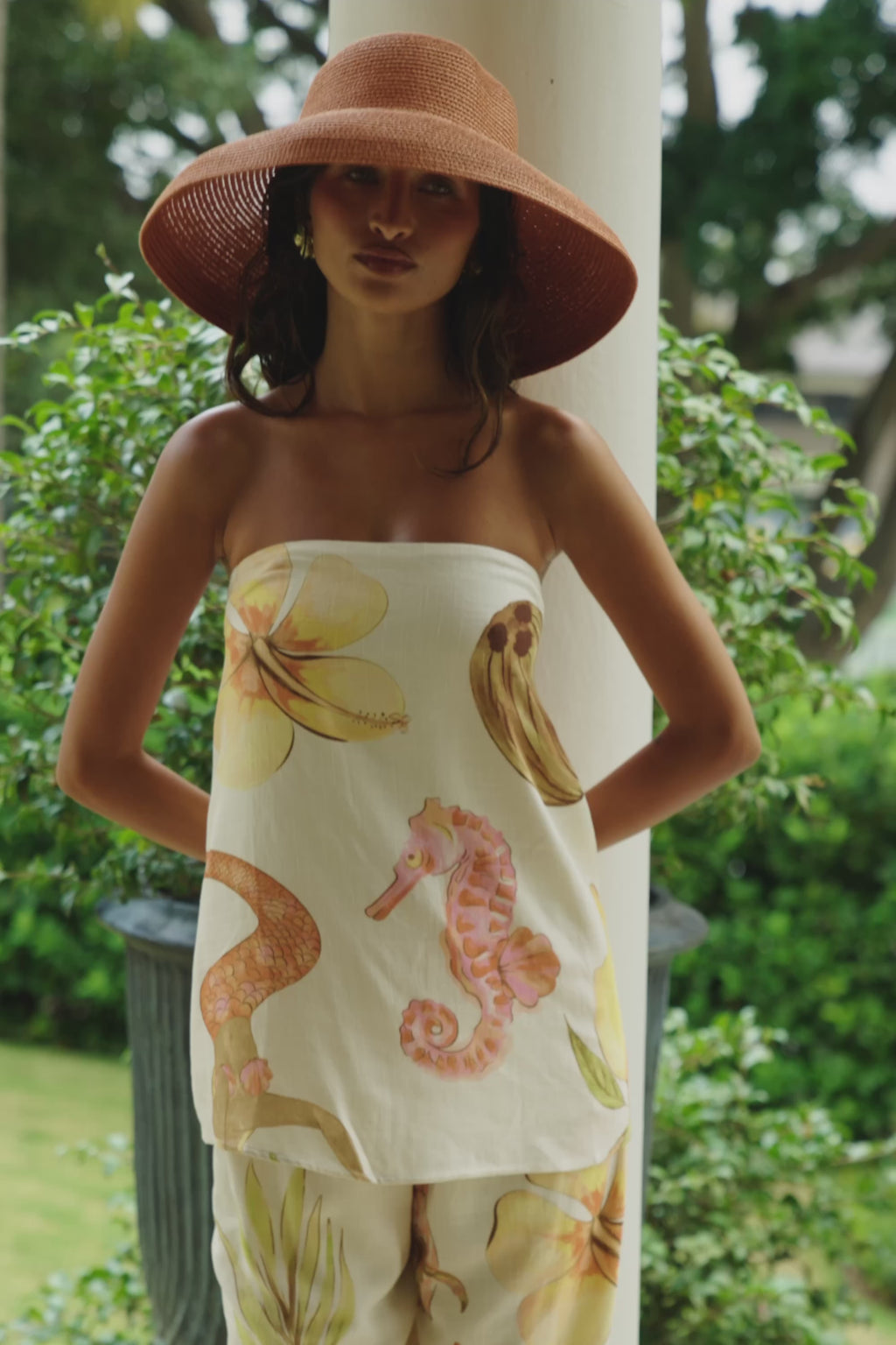 White Island Time Strapless Kaia Top