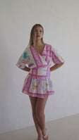 Video, Micah Wrap Dress - Surfing Scarf