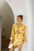 SAMPLE-Lista Dress - Yellow Paraiso