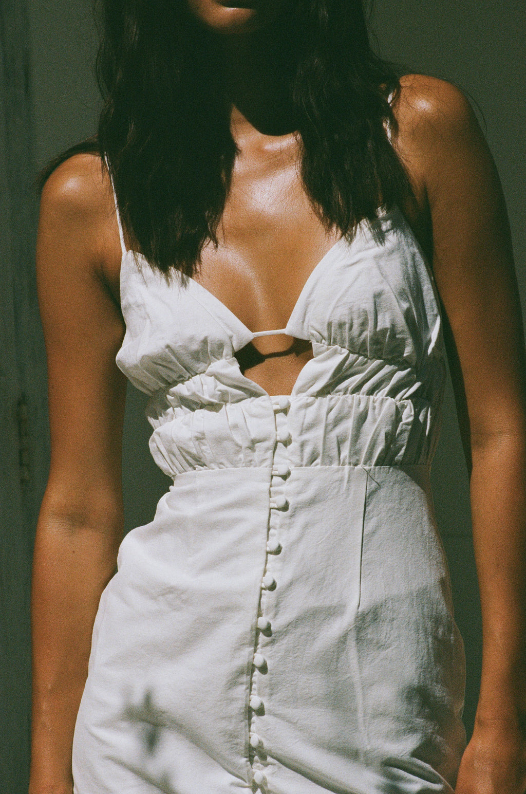 Hali Mini Dress - White