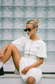 SAMPLE-Santana Dress - White