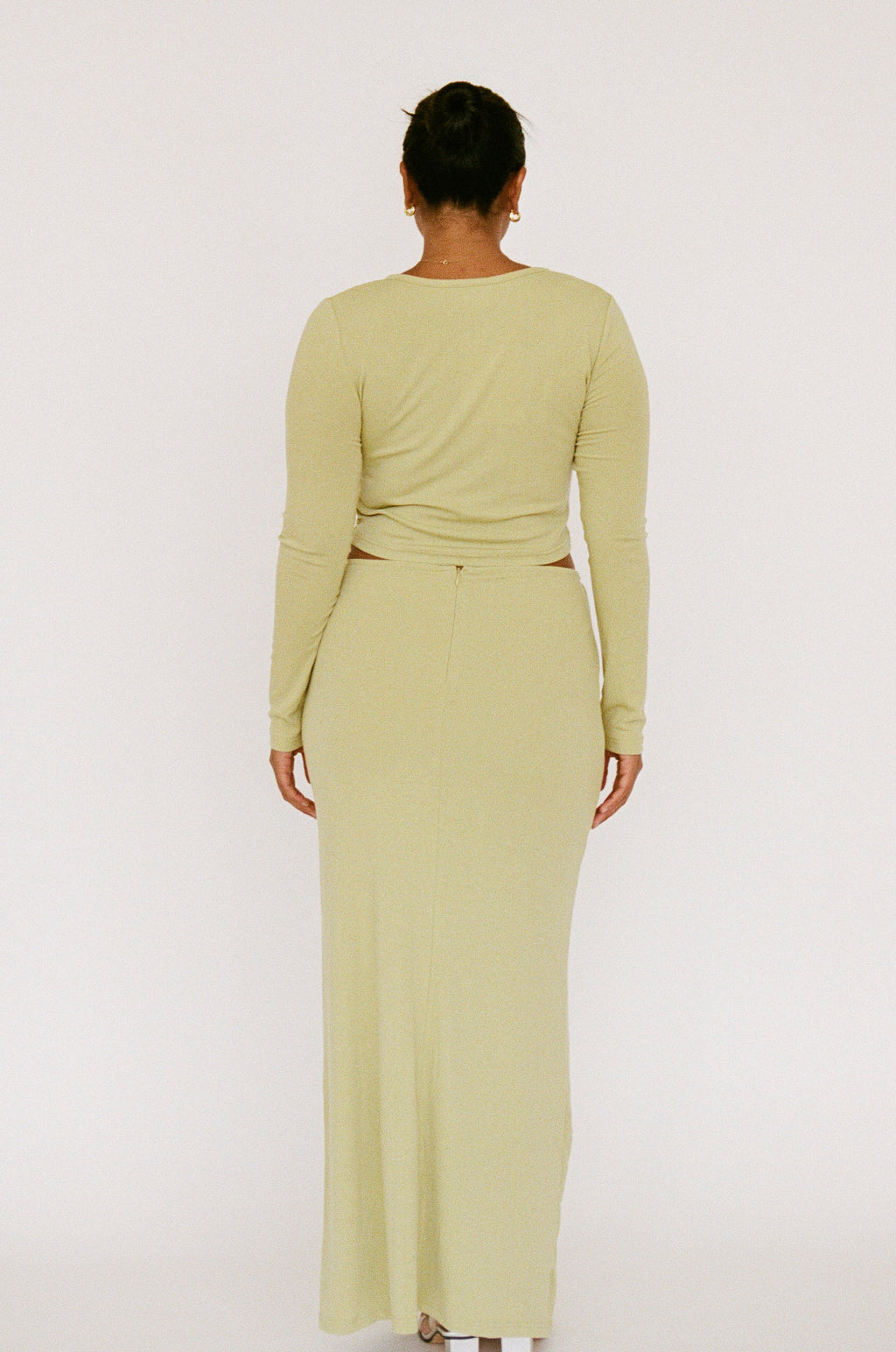 Sheniah Midi Skirt - Green