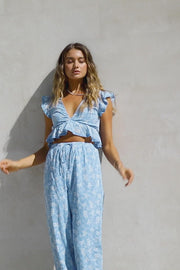 Renata Resort Pants - Azure