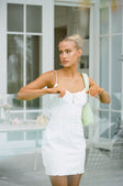 SAMPLE-Vixen Dress - White