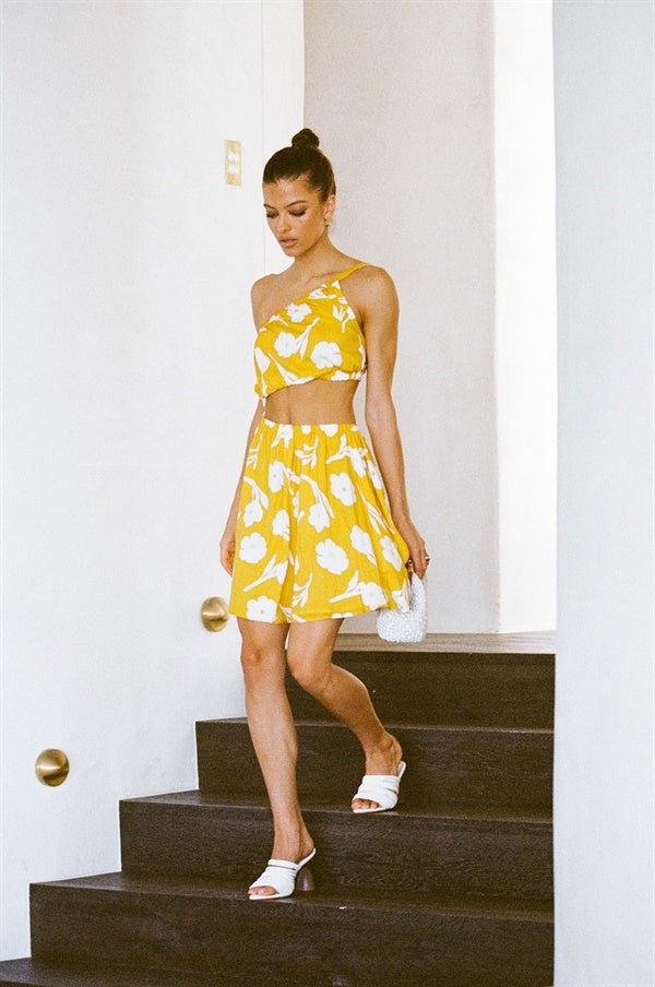 Rome Dress - Yellow Paraiso