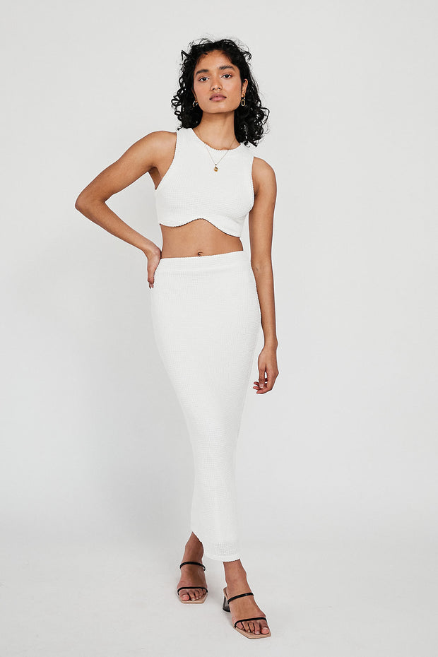 Ollie Skirt - White