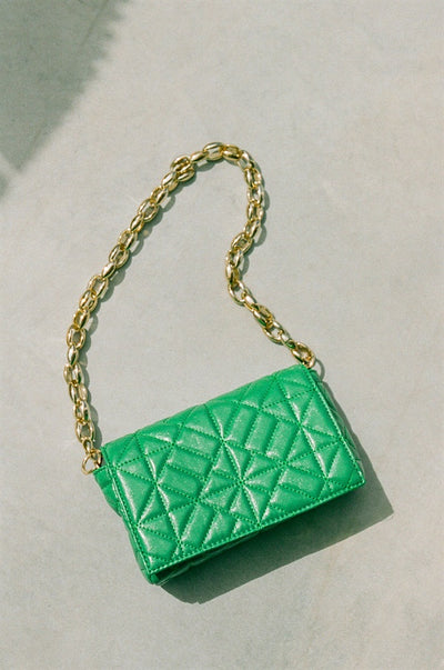 Jolie Chain Bag - Green