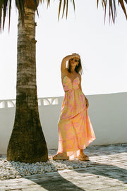 SAMPLE-Baila Maxi Dress - Painted Flower