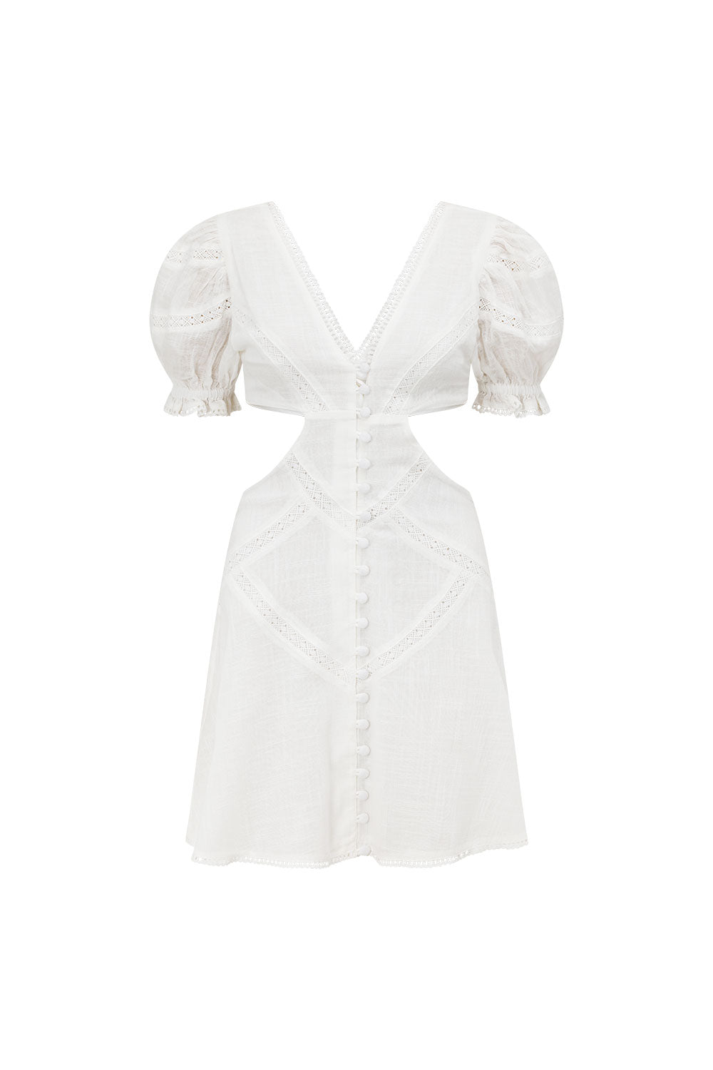 SAMPLE-Paisley Cutout Dress