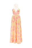 SAMPLE-Baila Maxi Dress - Painted Flower