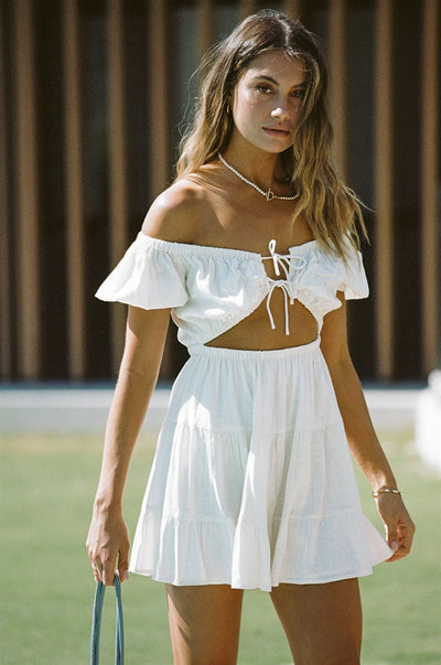 Cherise Dress - White