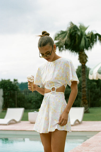 The Calista Belted Shirt Dress