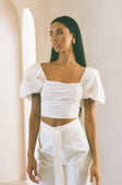 SAMPLE-Amari Top - White