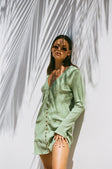 SAMPLE-Pax Dress - Moss