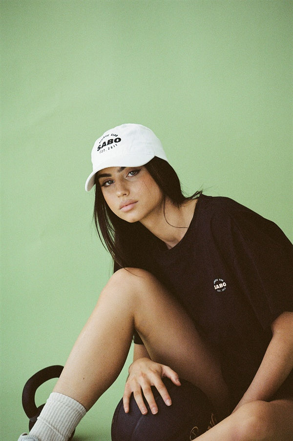 SAMPLE-Sabo Athletic Cap - White
