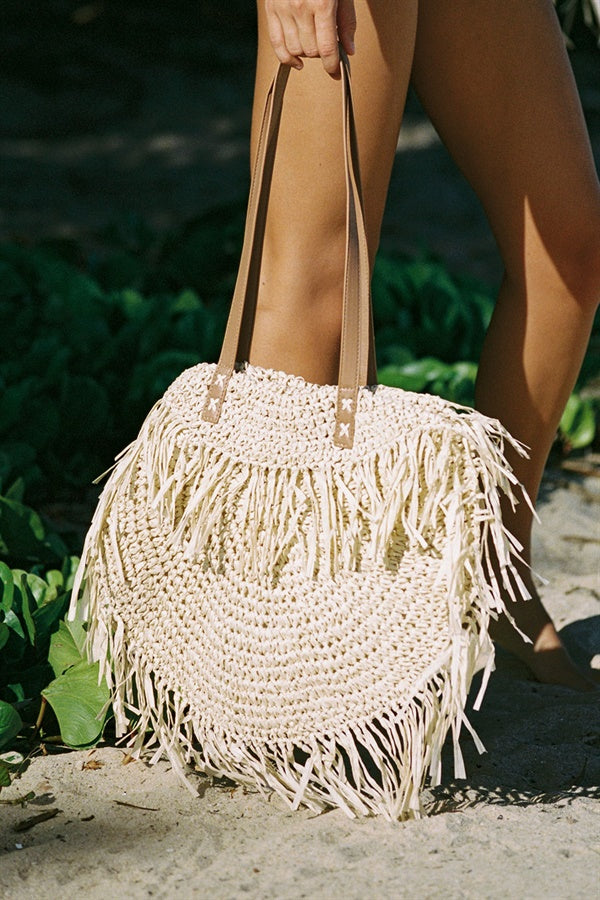 Saria Straw Bag