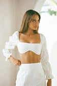 SAMPLE-Jade Top - White