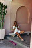 SAMPLE-Abele Shirred Dress