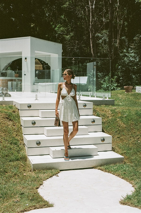 SAMPLE-Izabella Dress - White