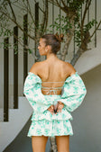 SAMPLE-Backless Zoe Top - Tulip Floral