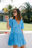 SAMPLE-Tarelle Dress - Sky Blue