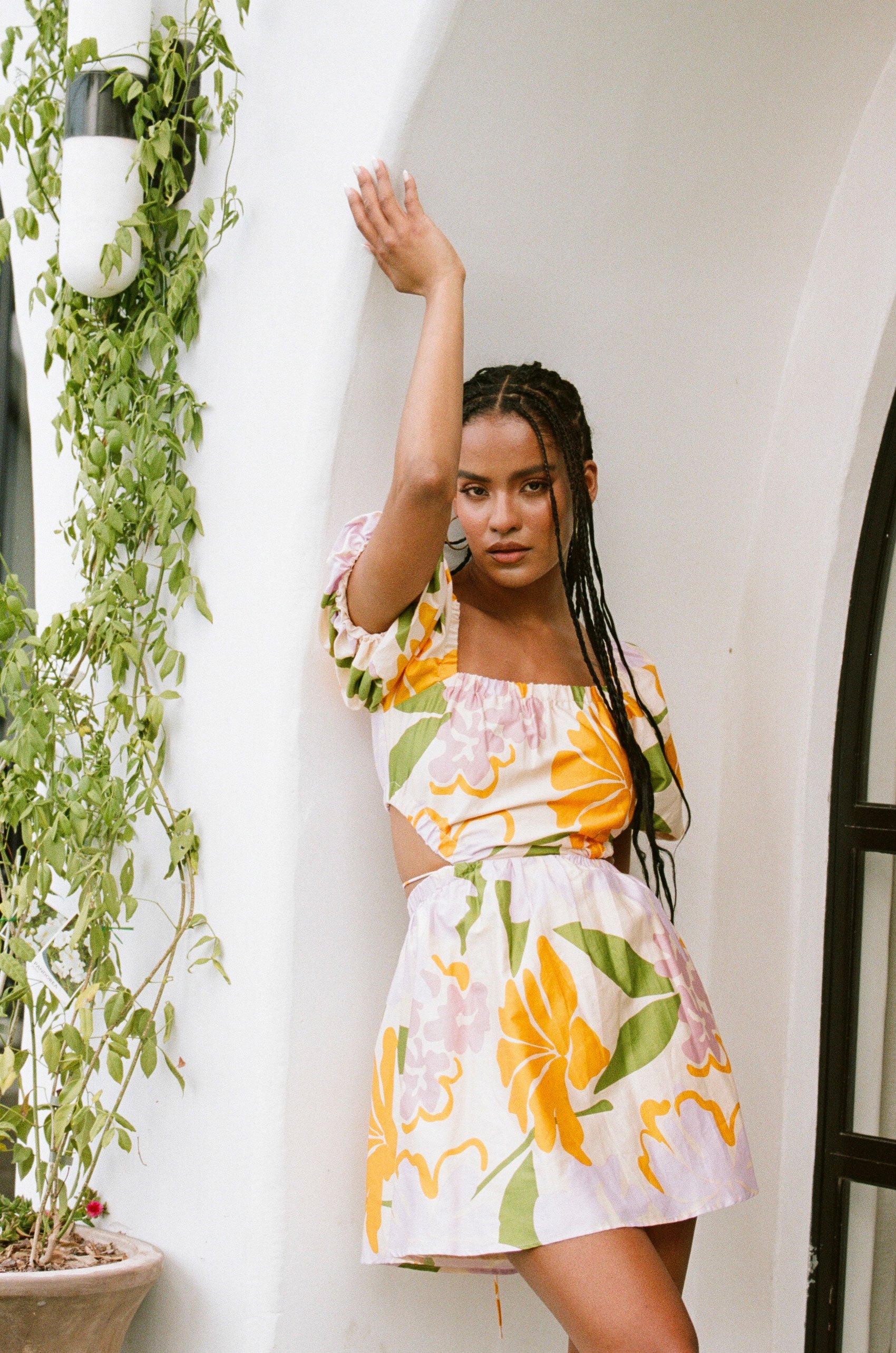 SAMPLE-Zandria Cutout Dress – SABO