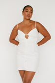 Hali Mini Dress - White
