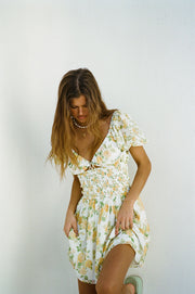 Jorja Dress - Lemon Floral