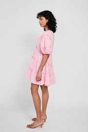 Tarelle Dress - Taffy Pink