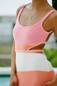 SAMPLE-London Knit Dress - Sunset