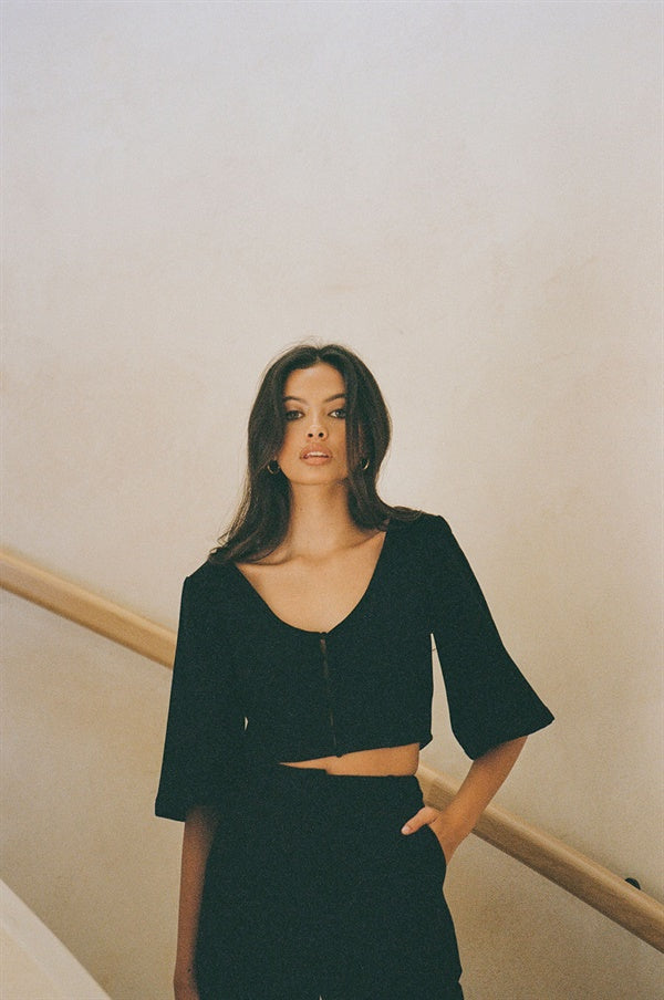 SAMPLE-Keely Pants - Black