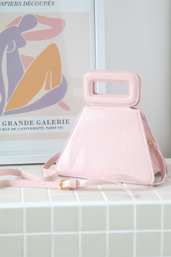 Rico Handle Bag - Blush